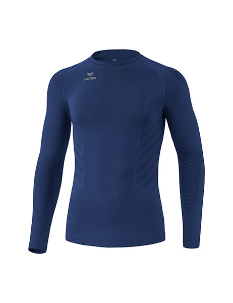 Erima Funktionsunterwäsche Langarmshirt Athletic Rundhals (nahtlos) navyblau Herren